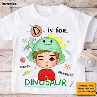 Personalized Gift For Grandson Happy Kid Alphabet Kid T Shirt 28217 thumb 1