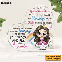 Personalized Gift For Granddaughter Blessings Acrylic Plaque 28227 thumb 1