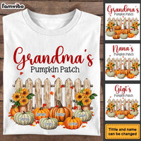 Personalized Gift For Grandma's Pumpkin Patch Shirt - Hoodie - Sweatshirt 28229 thumb 1