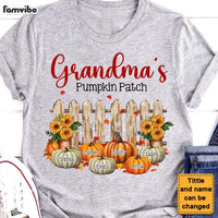 Personalized Gift For Grandma's Pumpkin Patch Shirt - Hoodie - Sweatshirt 28229 thumb 1