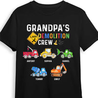 Personalized Gift For Grandpa's Little Demolition Crew Shirt - Hoodie - Sweatshirt 28230 thumb 1