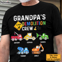 Personalized Gift For Grandpa's Little Demolition Crew Shirt - Hoodie - Sweatshirt 28230 thumb 1