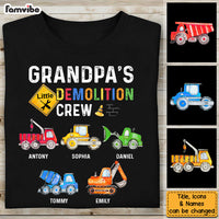 Personalized Gift For Grandpa's Little Demolition Crew Shirt - Hoodie - Sweatshirt 28230 thumb 1