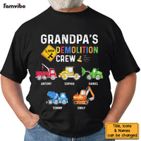 Personalized Gift For Grandpa's Little Demolition Crew Shirt - Hoodie - Sweatshirt 28230 thumb 1