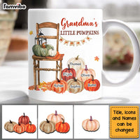 Personalized Gift For Grandma Fall Pumpkin Chair Mug 28232 thumb 1