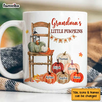 Personalized Gift For Grandma Fall Pumpkin Chair Mug 28232 thumb 1