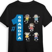 Personalized Gift For Number One Grandpa Shirt - Hoodie - Sweatshirt 28238 thumb 1