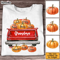 Personalized Gift For Grandma Pumpkin Truck Shirt - Hoodie - Sweatshirt 28243 thumb 1
