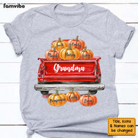 Personalized Gift For Grandma Pumpkin Truck Shirt - Hoodie - Sweatshirt 28243 thumb 1