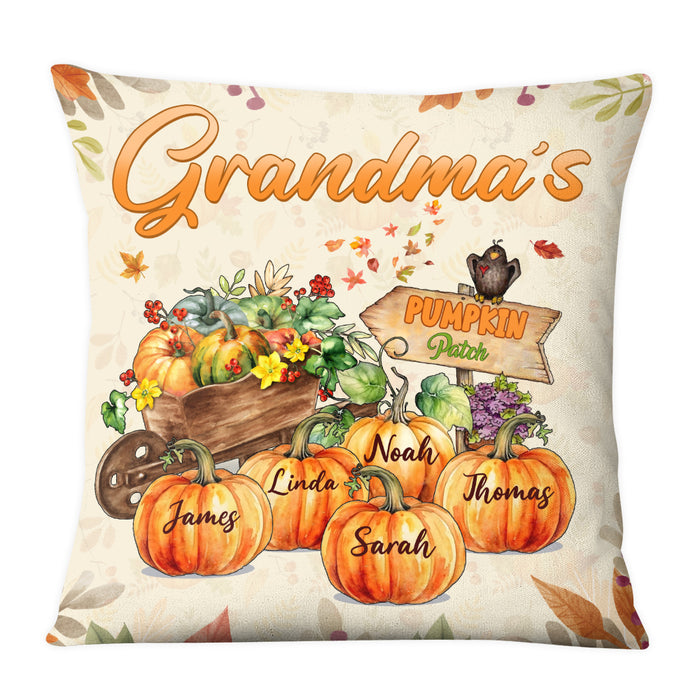 Personalized Gift For Grandma Fall Season 28244 Pillow 1