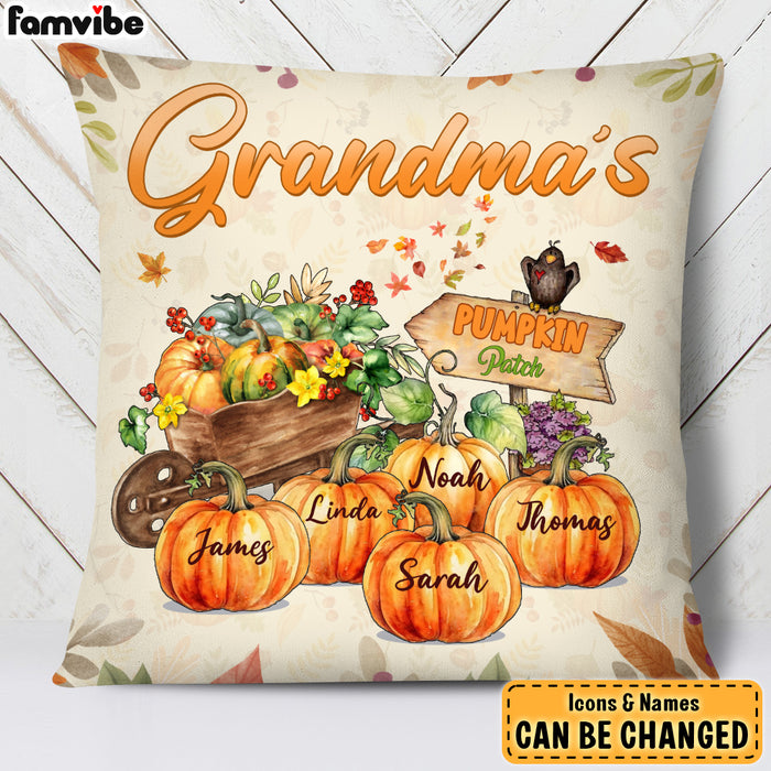 Personalized Gift For Grandma Fall Season 28244 Pillow 1