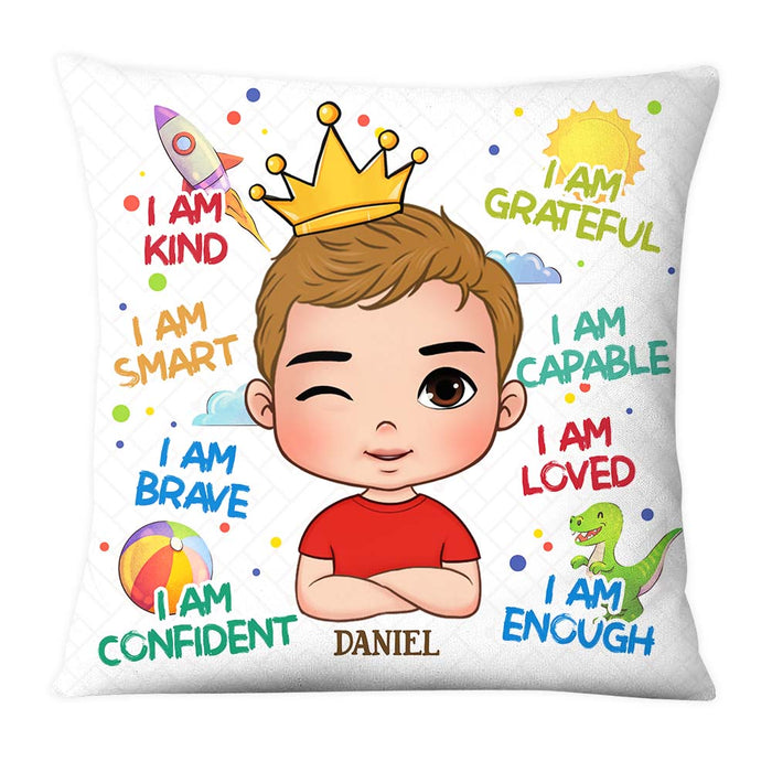Personalized Gifts For Grandson I Am Kind Pillow 28248 1