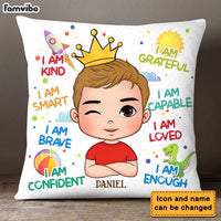Personalized Gifts For Grandson I Am Kind Pillow 28248 thumb 1