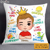Personalized Gifts For Grandson I Am Kind Pillow 28248 thumb 1