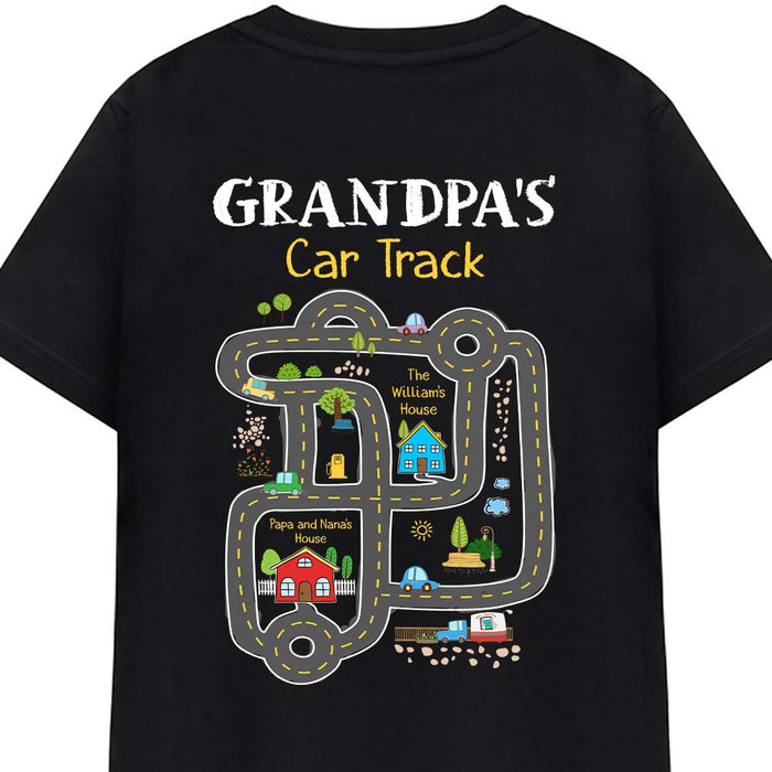 Personalized Gift For Grandpa Car Track Shirt 28249 1