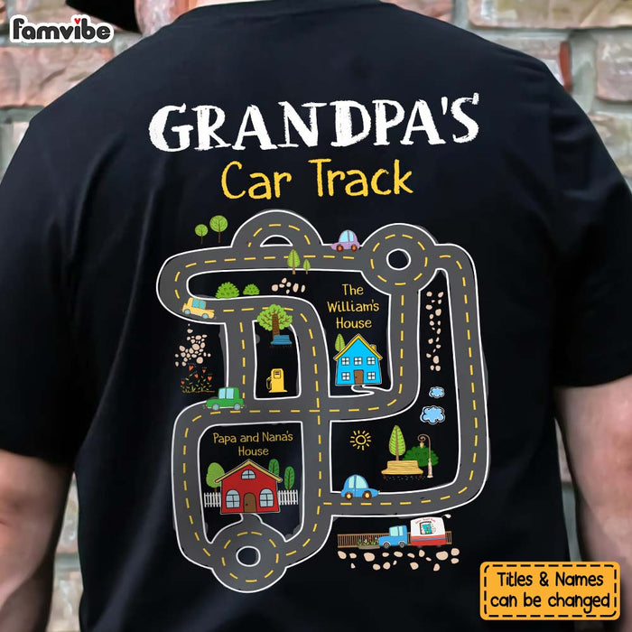 Personalized Gift For Grandpa Car Track Shirt 28249 1