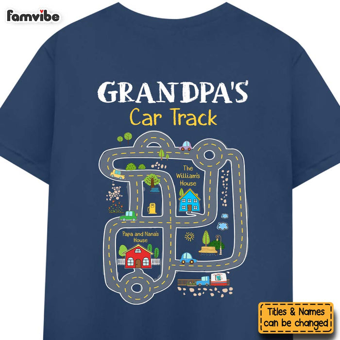 Personalized Gift For Grandpa Car Track Shirt 28249 1
