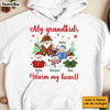 Personalized Gift For Grandma Snowman Grandkids Warm My Heart Shirt - Hoodie - Sweatshirt 28250 1