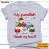 Personalized Gift For Grandma Snowman Grandkids Warm My Heart Shirt - Hoodie - Sweatshirt 28250 1