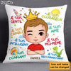 Personalized Gift For Grandson French Je Suis Gentil Pillow 28252 1