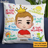 Personalized Gift For Grandson French Je Suis Gentil Pillow 28252 1