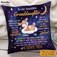 Personalized Gift For Granddaughter Deers You Are The Star Pillow 28263 thumb 1