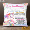 Personalized Gift For Unicorn Granddaughter I Love You Forever Pillow 28266 1