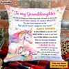 Personalized Gift For Unicorn Granddaughter I Love You Forever Pillow 28266 1