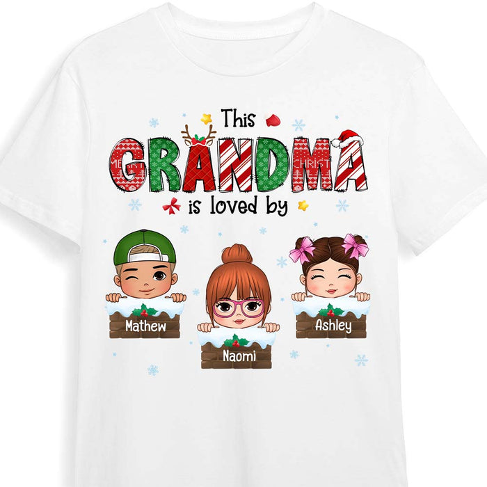 Personalized This Grandma Is Loved By Shirt - Hoodie - Sweatshirt 28271 1
