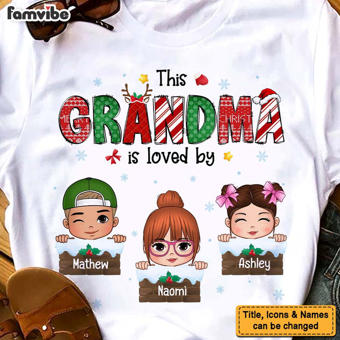 Personalized This Grandma Is Loved By Shirt - Hoodie - Sweatshirt 28271 1
