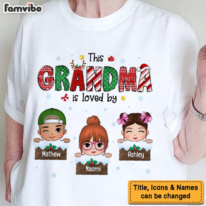 Personalized This Grandma Is Loved By Shirt - Hoodie - Sweatshirt 28271 1