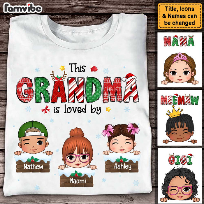 Personalized This Grandma Is Loved By Shirt - Hoodie - Sweatshirt 28271 1
