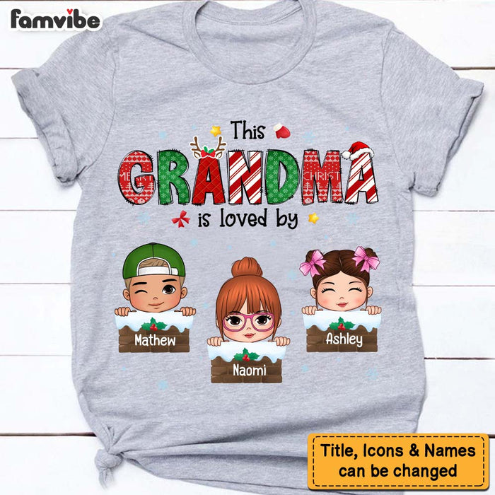 Personalized This Grandma Is Loved By Shirt - Hoodie - Sweatshirt 28271 1