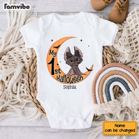 Personalized Baby Gift My First Halloween Bat Baby Onesie 28275 thumb 1