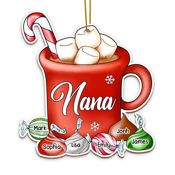 Personalized Christmas Gift For Grandma Hot Cocoa Cup Ornament 28276 1