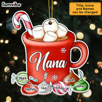 Personalized Christmas Gift For Grandma Hot Cocoa Cup Ornament 28276 thumb 1