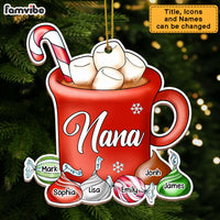 Personalized Christmas Gift For Grandma Hot Cocoa Cup Ornament 28276 thumb 1
