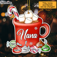 Personalized Christmas Gift For Grandma Hot Cocoa Cup Ornament 28276 thumb 1