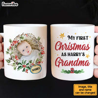 Personalized  First Christmas As Grandma Mug 28279 thumb 1