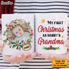 Personalized  First Christmas As Grandma Mug 28279 1