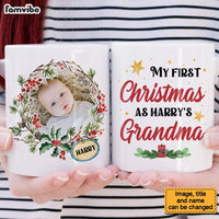 Personalized  First Christmas As Grandma Mug 28279 thumb 1