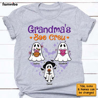 Personalized Halloween Gifts For Grandma Boo Crew Shirt - Hoodie - Sweatshirt 28281 thumb 1