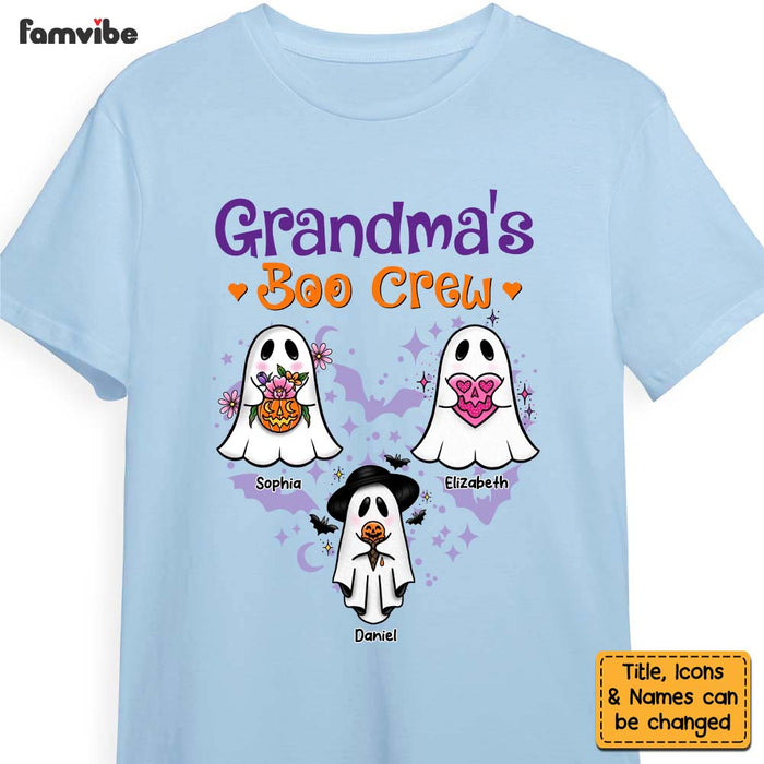 Personalized Halloween Gifts For Grandma Boo Crew Shirt - Hoodie - Sweatshirt 28281 1
