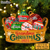 Personalized Gift For Grandma Christmas Ornament Basket Ornament 28286 1