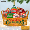 Personalized Gift For Grandma Christmas Ornament Basket Ornament 28286 1