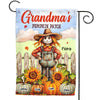 Personalized Gifts For Grandma Fall Season Pumpkin Patch Flag 28288 1