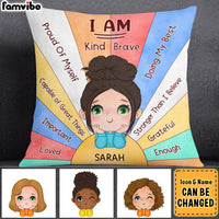 Personalized Gift For Granddaughter Positive Affirmation Pillow 28293 thumb 1