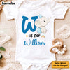 Personalized Gift For Baby Cute Elephant Baby Onesie 28299 1