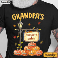 Personalized Gift For Grandpa Pumpkin Patch Shirt - Hoodie - Sweatshirt 28303 thumb 1