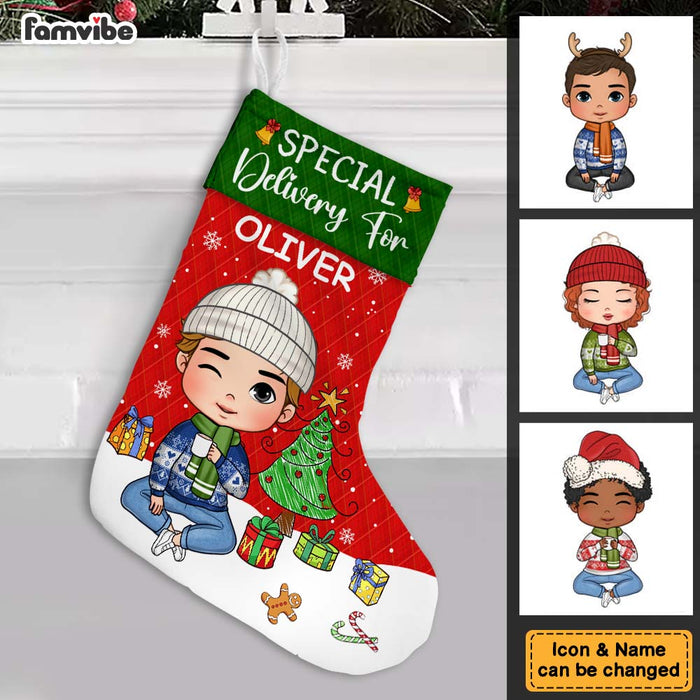 Personalized Delivery For Grandson Stocking 28305 1
